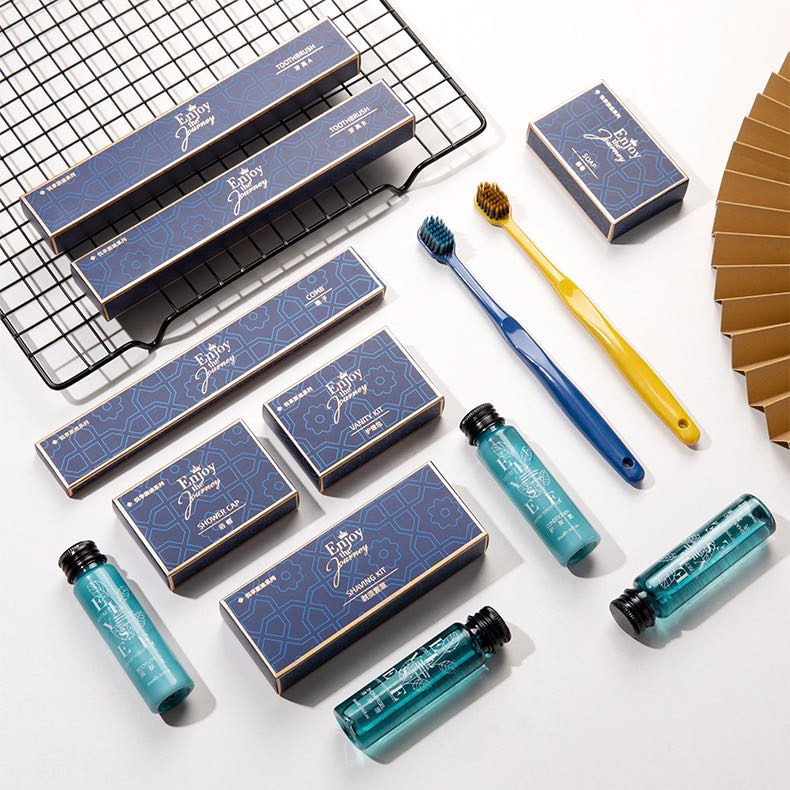 Factory Price Customized Logo Bath Amenities Set Dental Kits Hotel Disposable Hotel Toiletries Kit