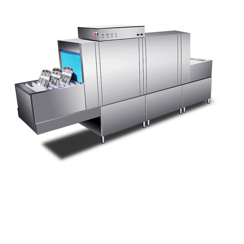 Efficient and Reliable Tunnel Dishwasher for Food Service Businesses