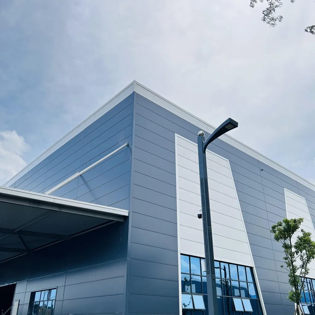 Easy Install Prefabricated Steel Structure Warehouse Building Metal Construction.