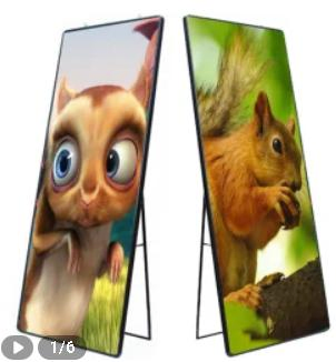 Rigeba P2.5 SMD Indoor Mirror Advertising LED Screen