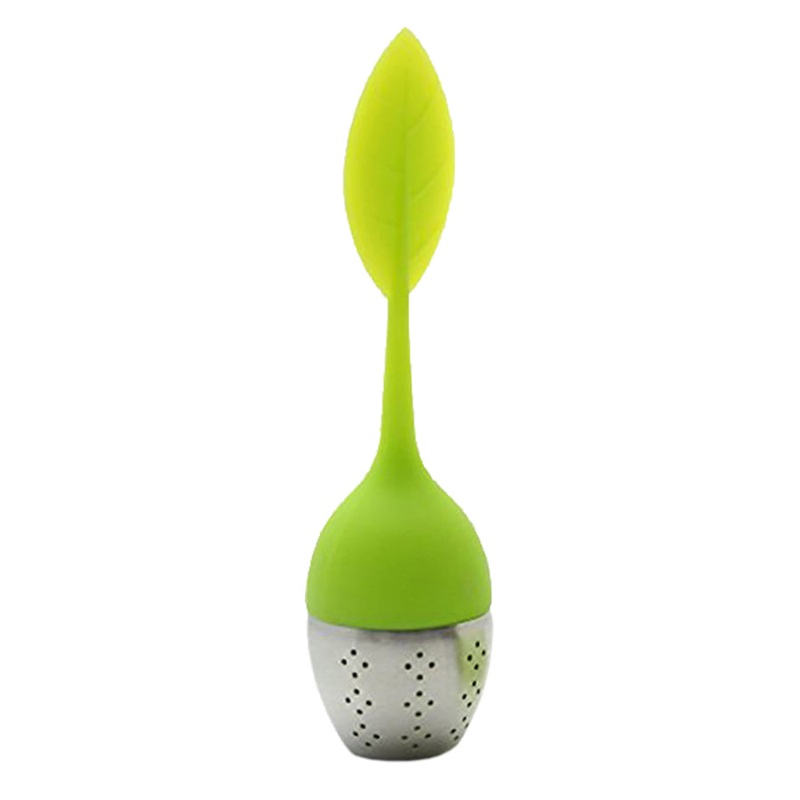 Wholesale Stainless Steel Hotel Restaurant Serving Tea Strainer with Silicone Head