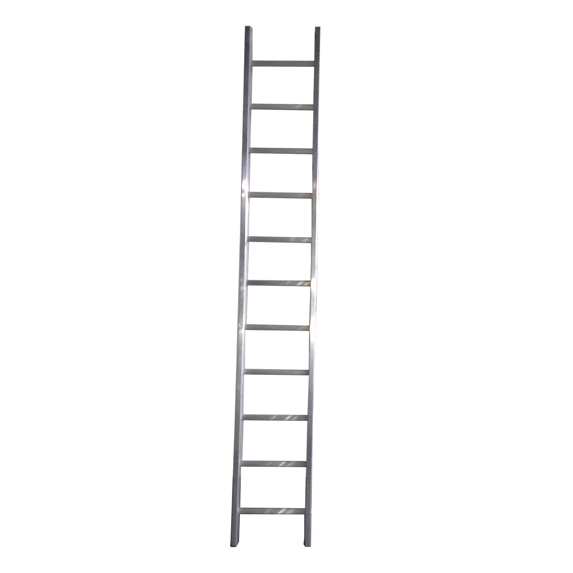 Aluminum Alloy Round-Rung Straight Ladder