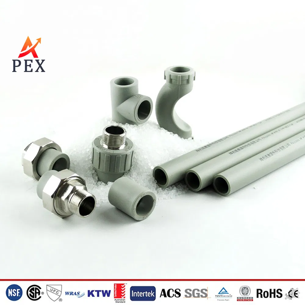 T32X1"M DIN8077/8078 PPR Male Tee Fitting for Potable Water Supply