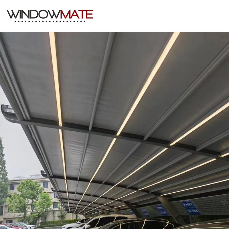Fashionable Style Retractable Roof System Garden Aluminum Awning