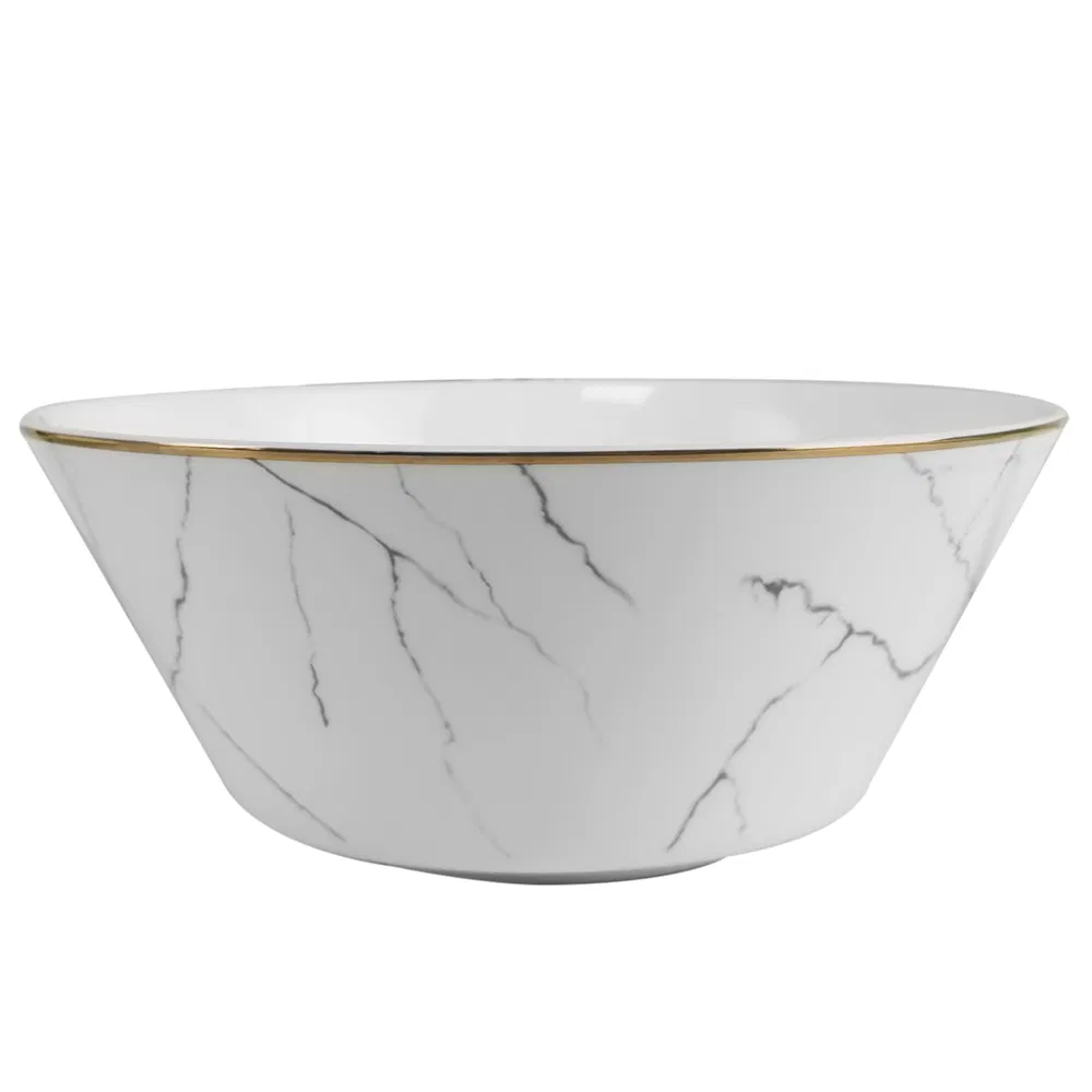 Classic Bone China Bowls Dishes Dinnerware Set for Banquet Ceramic Dinner Plates