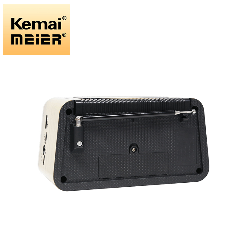 Retro USB Radio Portable Stereo Wireless Wooden Housing Radio with Am FM