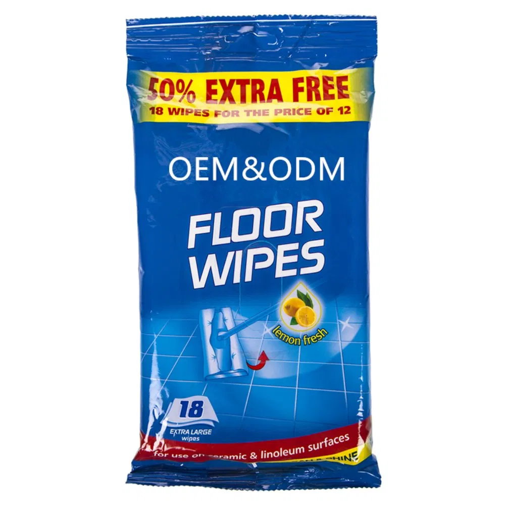 Household Textured Cloth Disposable Floor Wipes Floor Wet Wipes Floor Wipe for Surface Cleaning