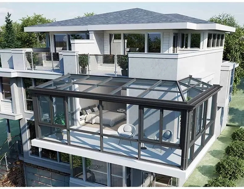 Conservatory Sun Room Glass House Free Standing Veranda Sunroom House