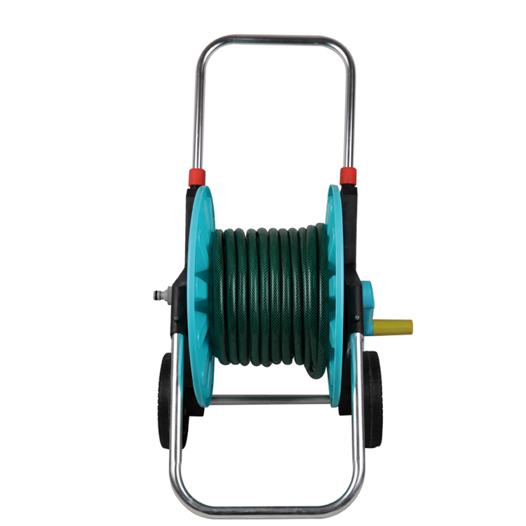 20 Meters Garden Hoses Reel for Home Use Aluminum Garden Cart