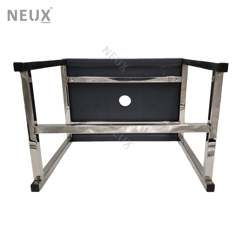 High Quality Wholesale Shower Room Chair Dark Grey Toilet Seat 304 Stainless Steel Stool