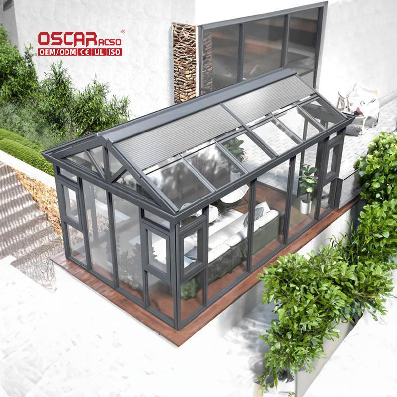 Glass Retractable Carport 3 Panel Fold Electric Custom Color for Car Usesunroom