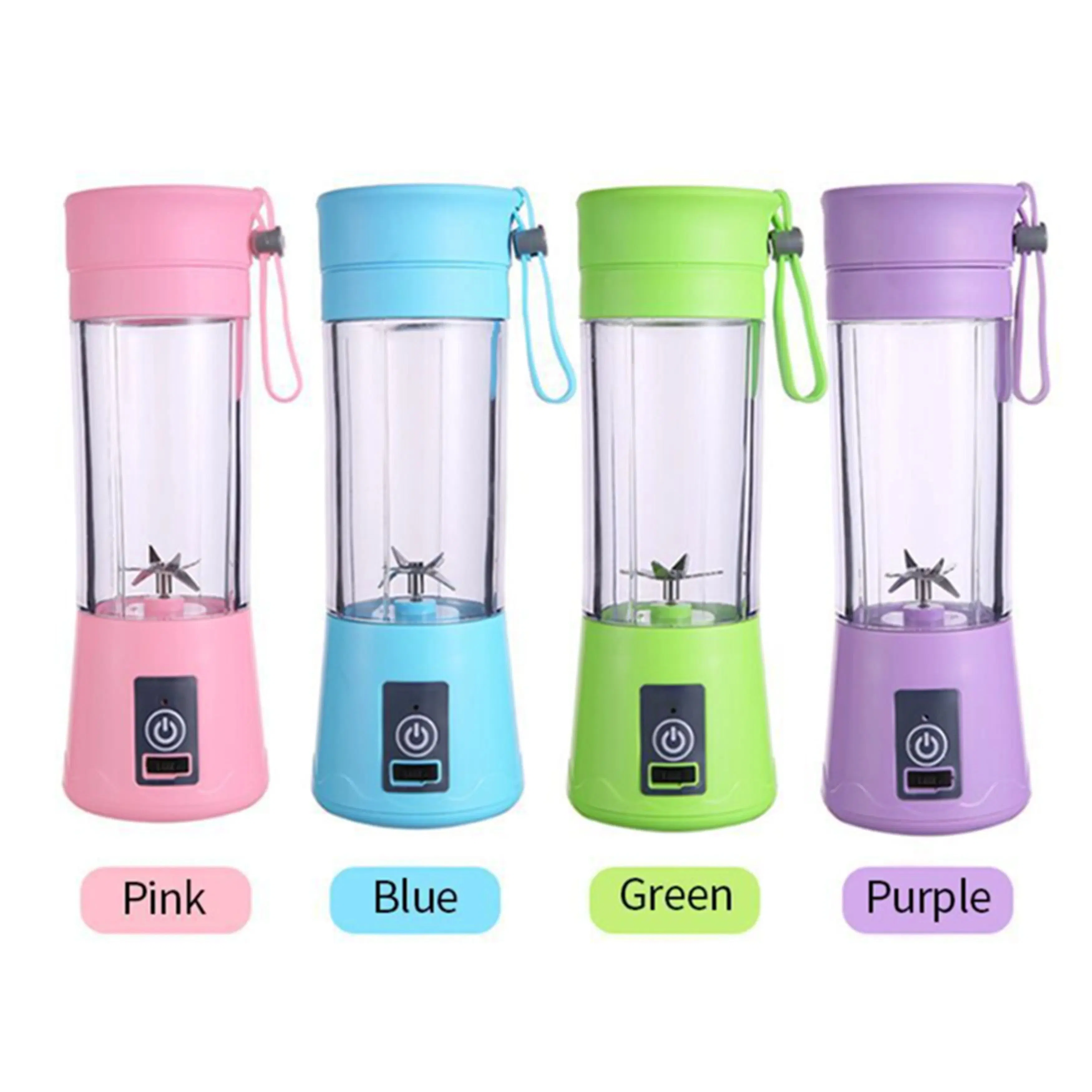 380ml Factory Wholesale Mini Fresh Juice Juicer Fruit Mixer Bottle Portable Blenders
