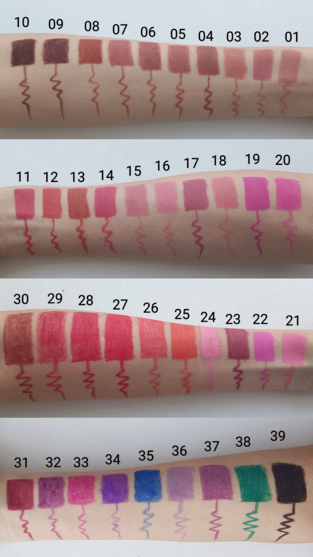 Brown Matte Cruelty Free Cream Private Label Brown Lipliner