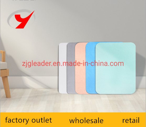 Eco-Friendly Diatom Mud Floor Mat Anti Slip Absorb Diatomite Bath Mat