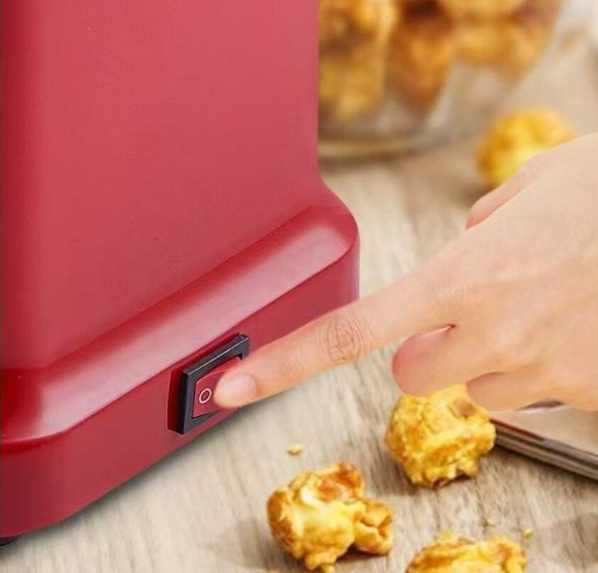 Fully Automatic Mini Electric DIY Homemade Healthy Home Popcorn Machine