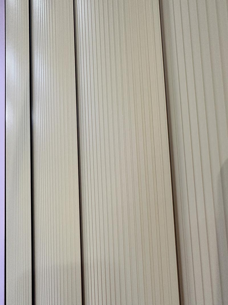 Wholesale Finished 3.5" PVC Vertical Blinds Customized French Window Blinds