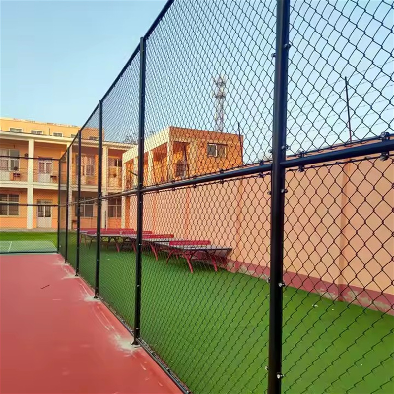 Galvanized Chain Link Fence Mesh Diamond Weave for Sport Field and Slope Protection