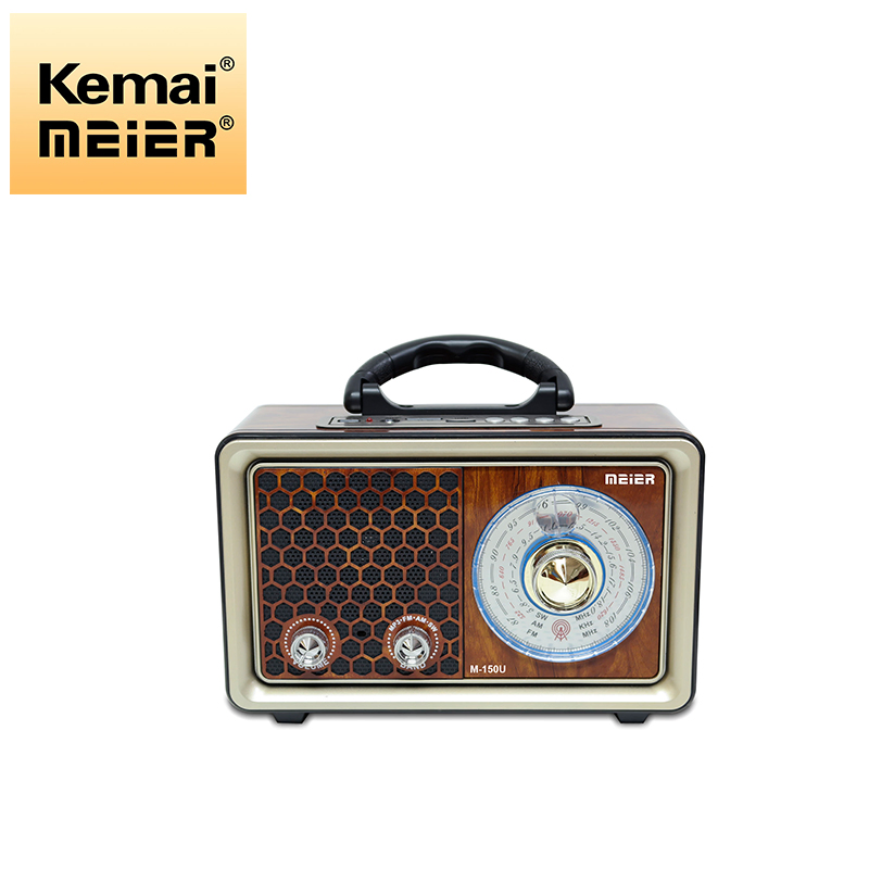 Rechargeable Classical Bass Am FM Sw Shortwave Multiband Transistor Wooden Old Antique Home Radio