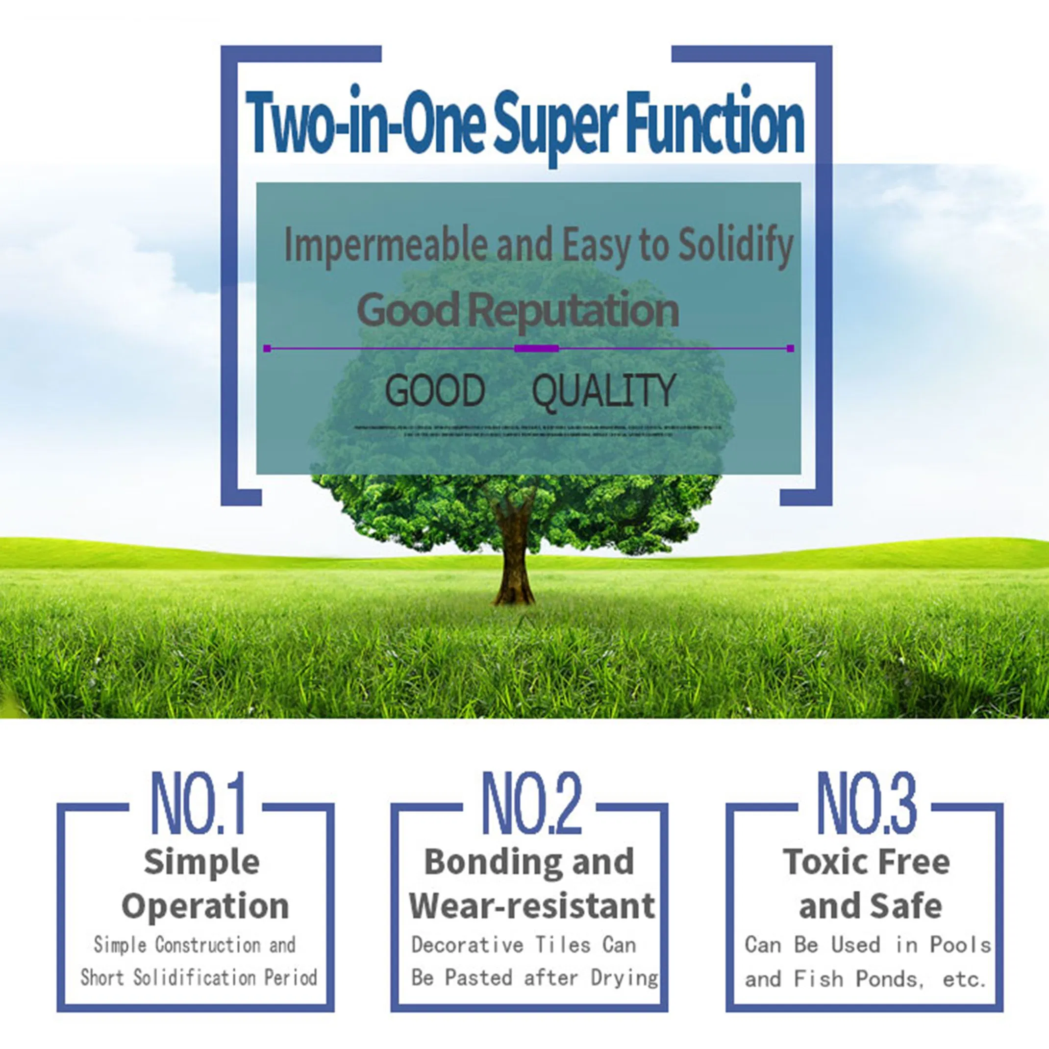 Nbs 20kg Universal Waterproofing Coating K11 Popular for House Apartment Project