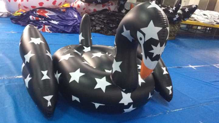 2023 Durable Outdoor Pool Toys Custom Inflatable Donut Pool Float