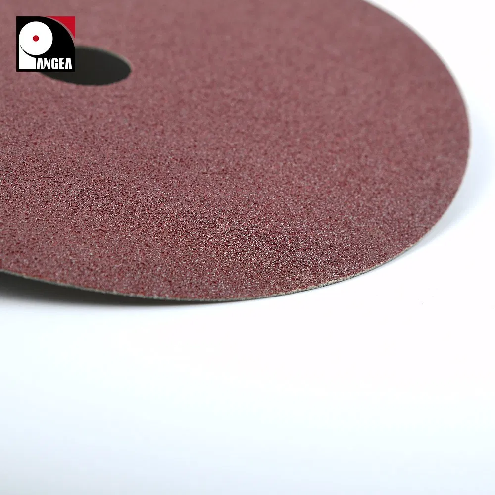 100mm Grit 120 Aluminum Oxide Abrasive Grinding Fiber Disc for Woods