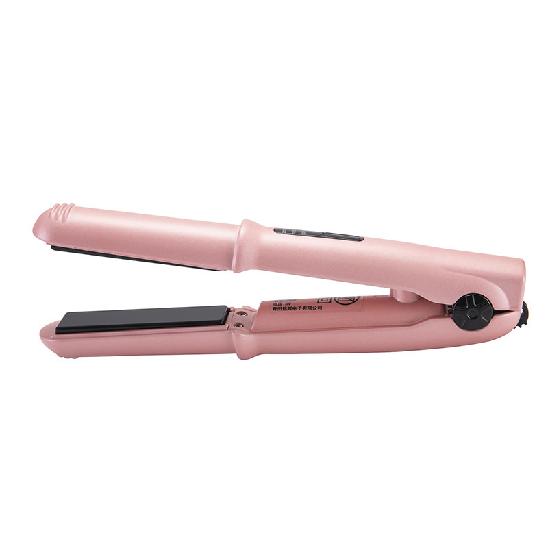 Charging Wireless Curling Iron Portable Straightener USB Charging Hair Straightener