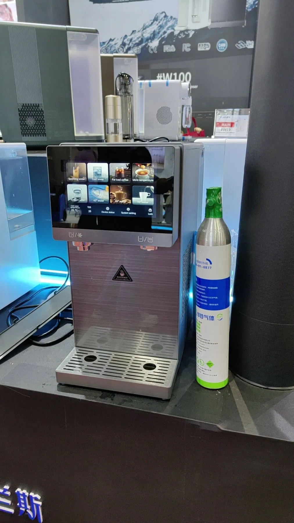 Умная система очистки и газирования воды с Wi-Fi