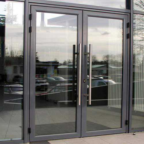 Residential Automatic / Manual Swing Glass Door Floor Spring Swing Door
