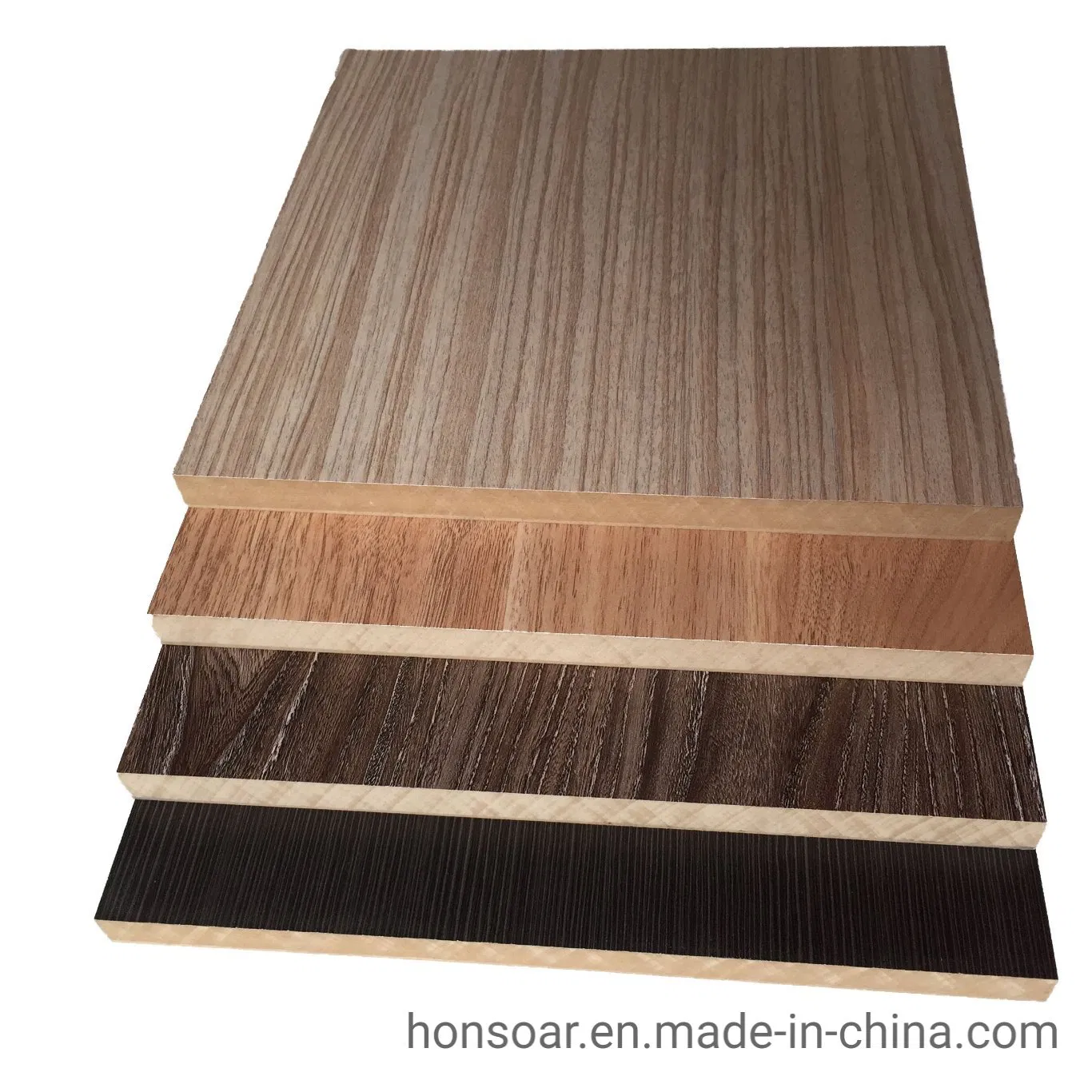 18mm Double-Sides Warm White Melamine Faced MDF for Furniture