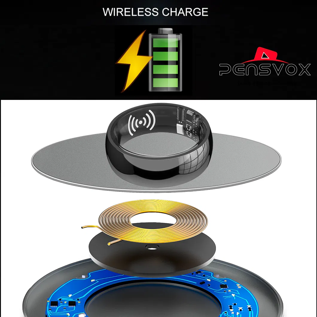 Умное кольцо Pensvox для здоровья с Bluetooth и приложением