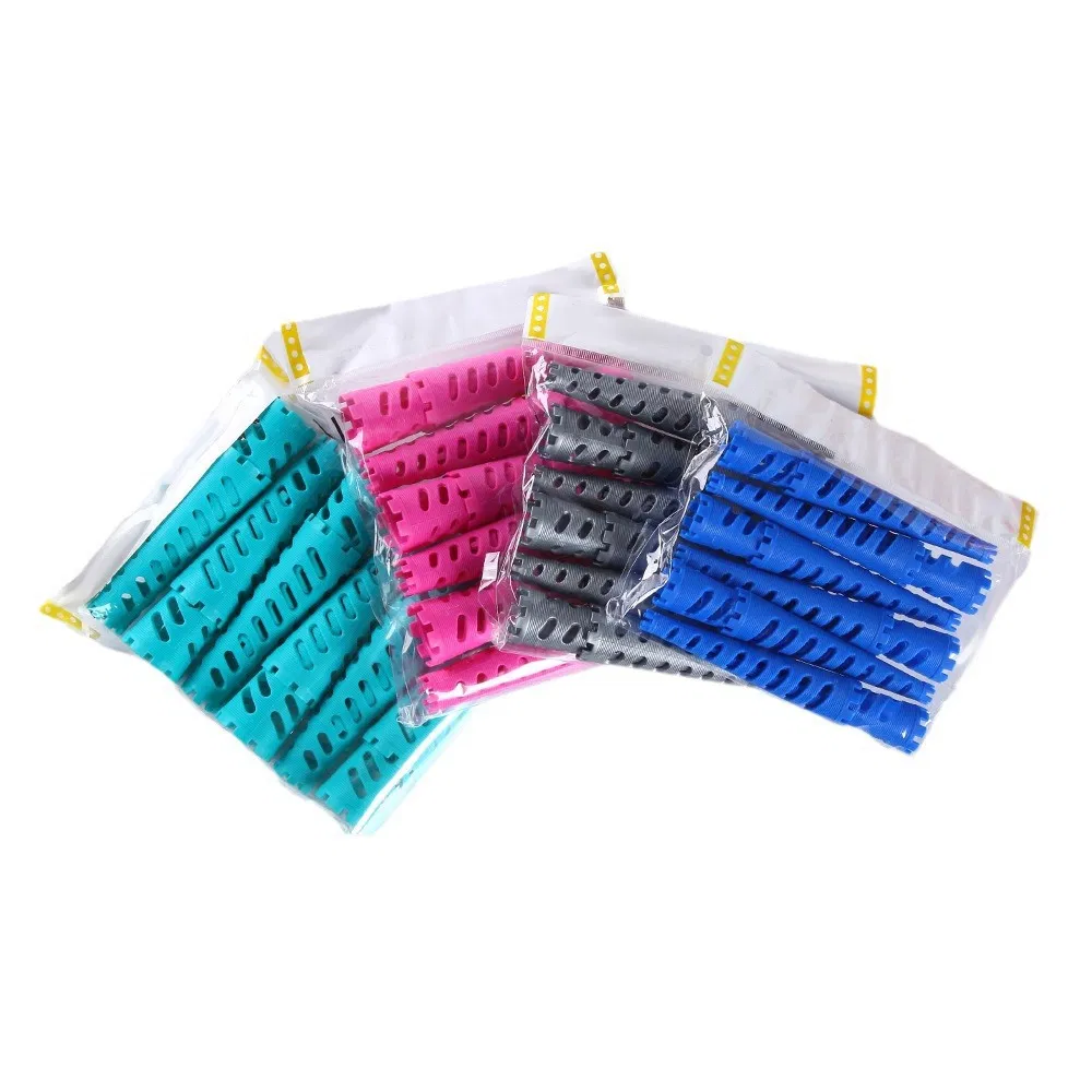 Бигуди-рогатки для холодной завивки, набор пластиковых