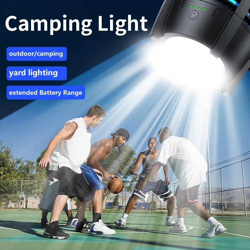 Indoor and Outdoor Camping High Quality Waterproof Portable Rechargeable Multifunctional Electric Shock Mosquito Killer Lamp Mosquito Trap