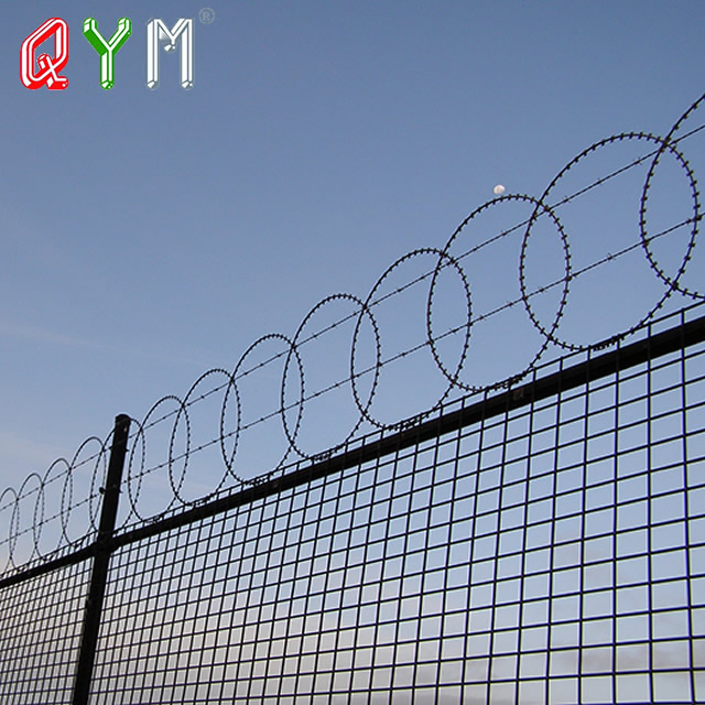 Anti Climb Razor Wire Prison 358 Fence Chain Link Airport Fence Netting