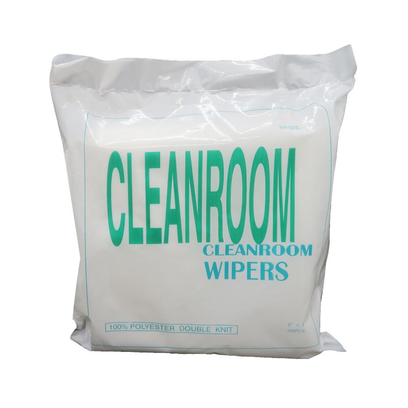 100% Polyester Dry Cloth Wiper Polyester Cleaning Wipes Cleanroom Wiper