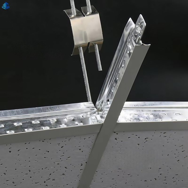 Galvanized Aluminum T-Grid Ceiling System - Office Suspended Keel with Steel Components
