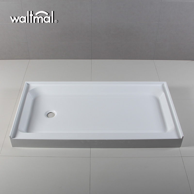 on Sale: CE/Cupc Approved 60*36inch Rectangle Shower Pan with OEM/ODM Service Available-Left Drain