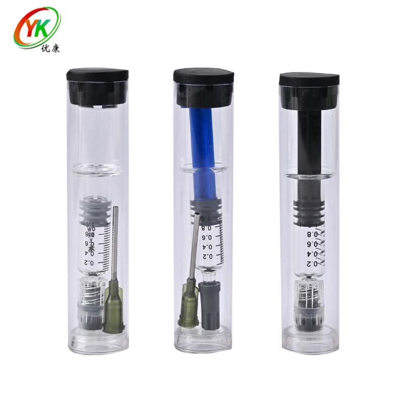 Wholesale Prefilled Distillate 1ml Short Glass Syringes