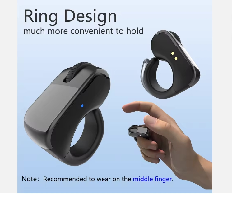 Умное кольцо-мышь Bluetooth для презентаций и ПК