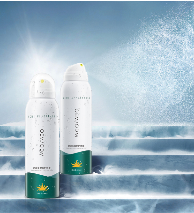 Wholesale SPF 30 Natural Continuous Fragrance Free Sunscreen Spray