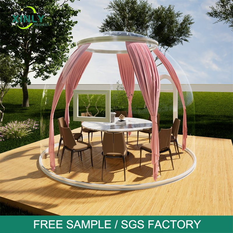 Clear Igloo Glamping Bubble Dome Glamping Tent 3 High Dome House