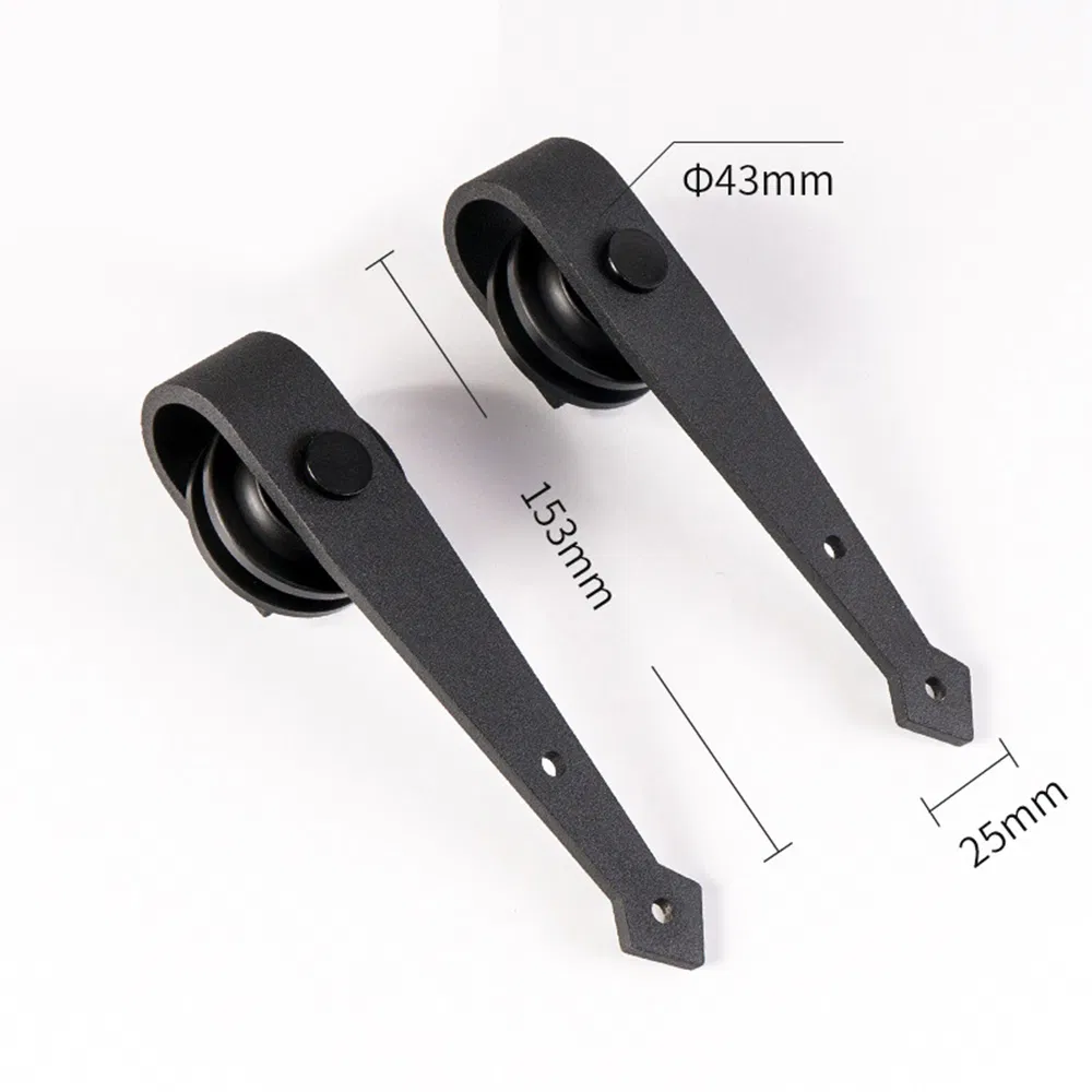 Cabinet Box Cupboard Mini Barn Sliding Door Hardware Kit Set