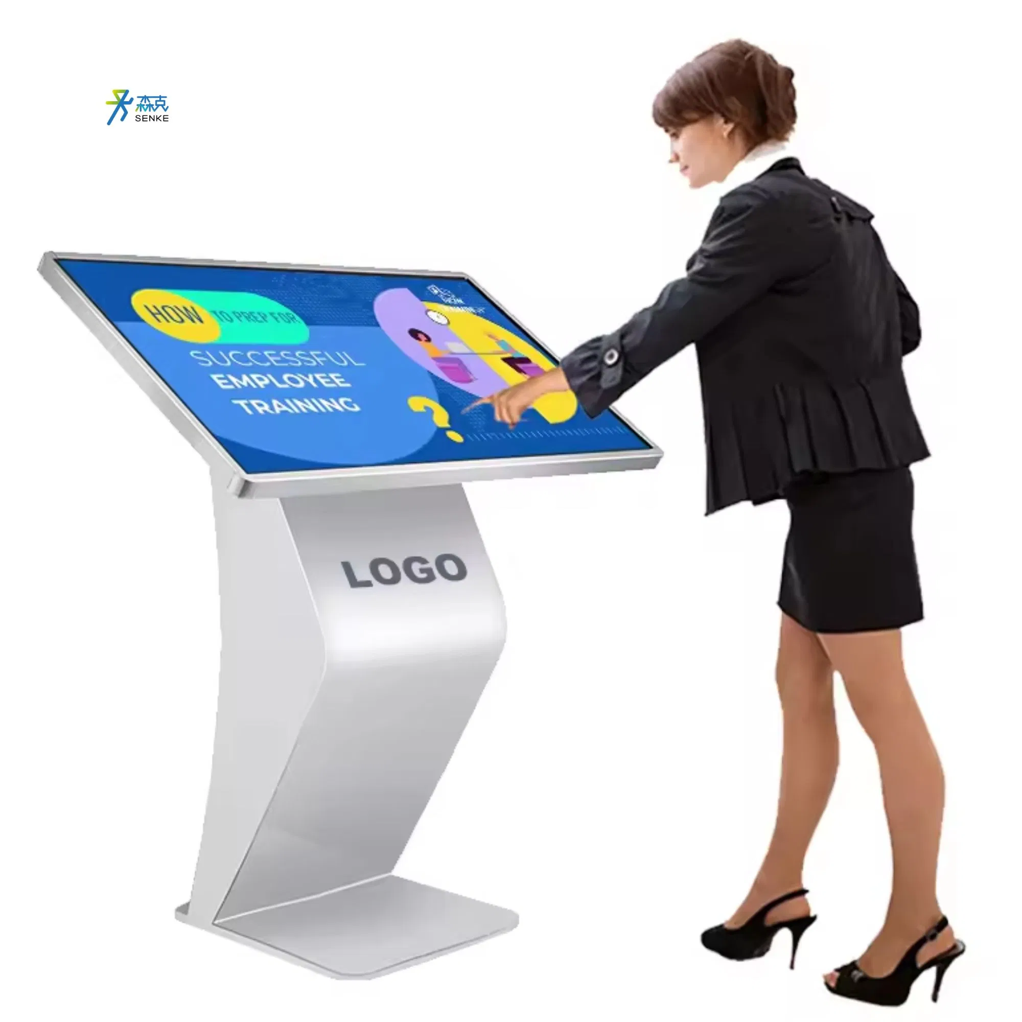 Indoor Android Airport Information Interactive Self Service Kiosk Stands Queue Management Kiosk Internet Kiosk Interactive Information Kiosk Floor Stand Kiosk