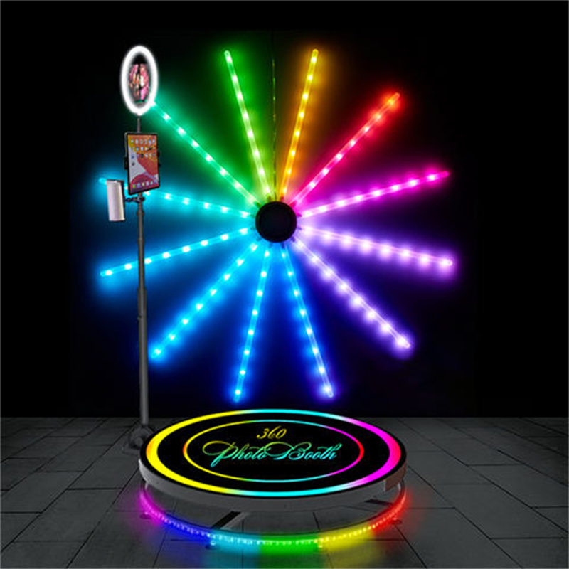 Фотобокс 360° с вращающейся платформой и печатью