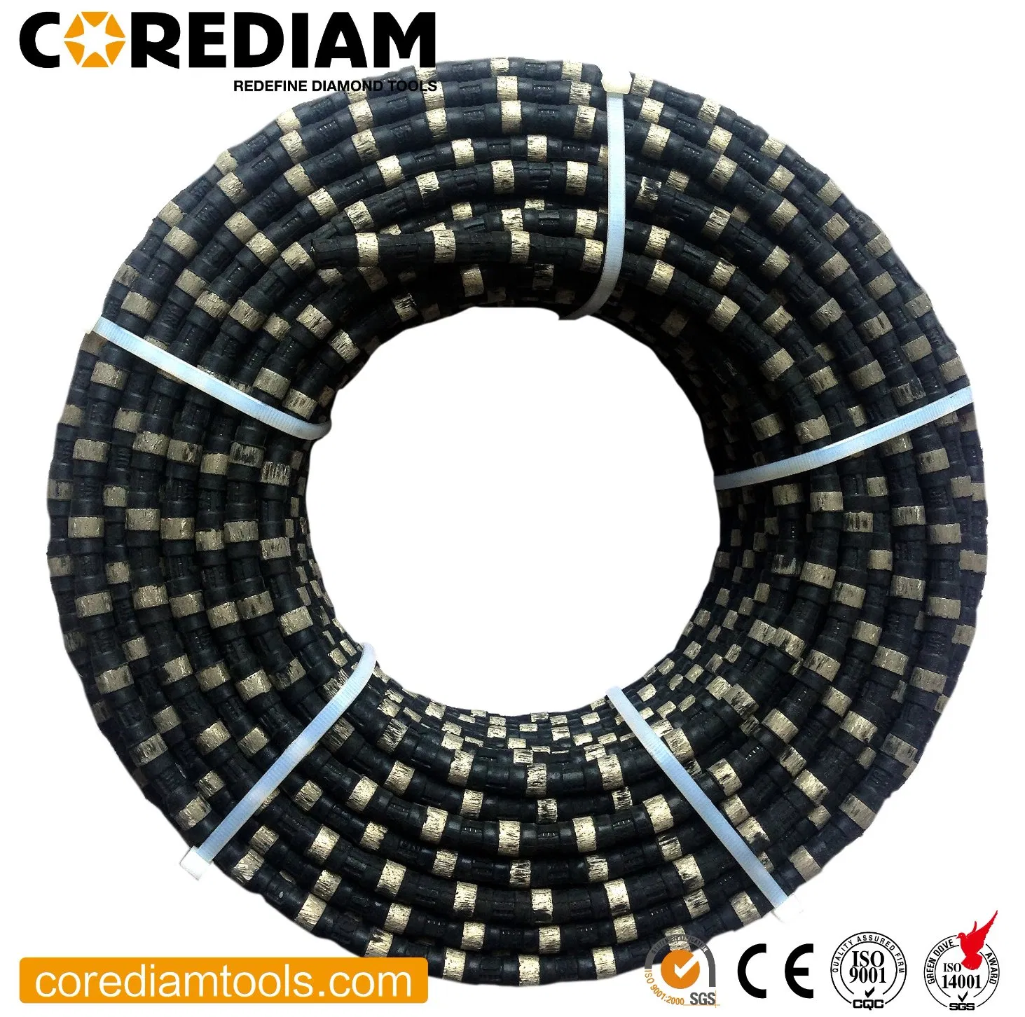 Алмазная пильная струна для гранита и мрамора