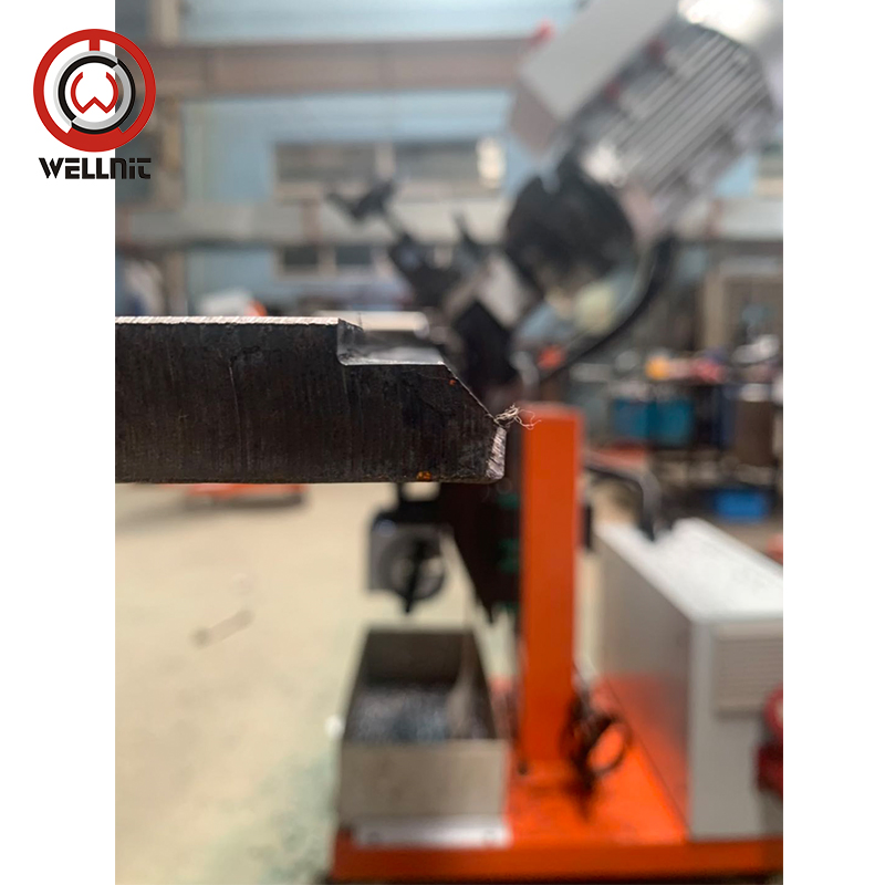 Automatic Feed Chamfer Stationay 0-90 Degree Plate Beveling Machine