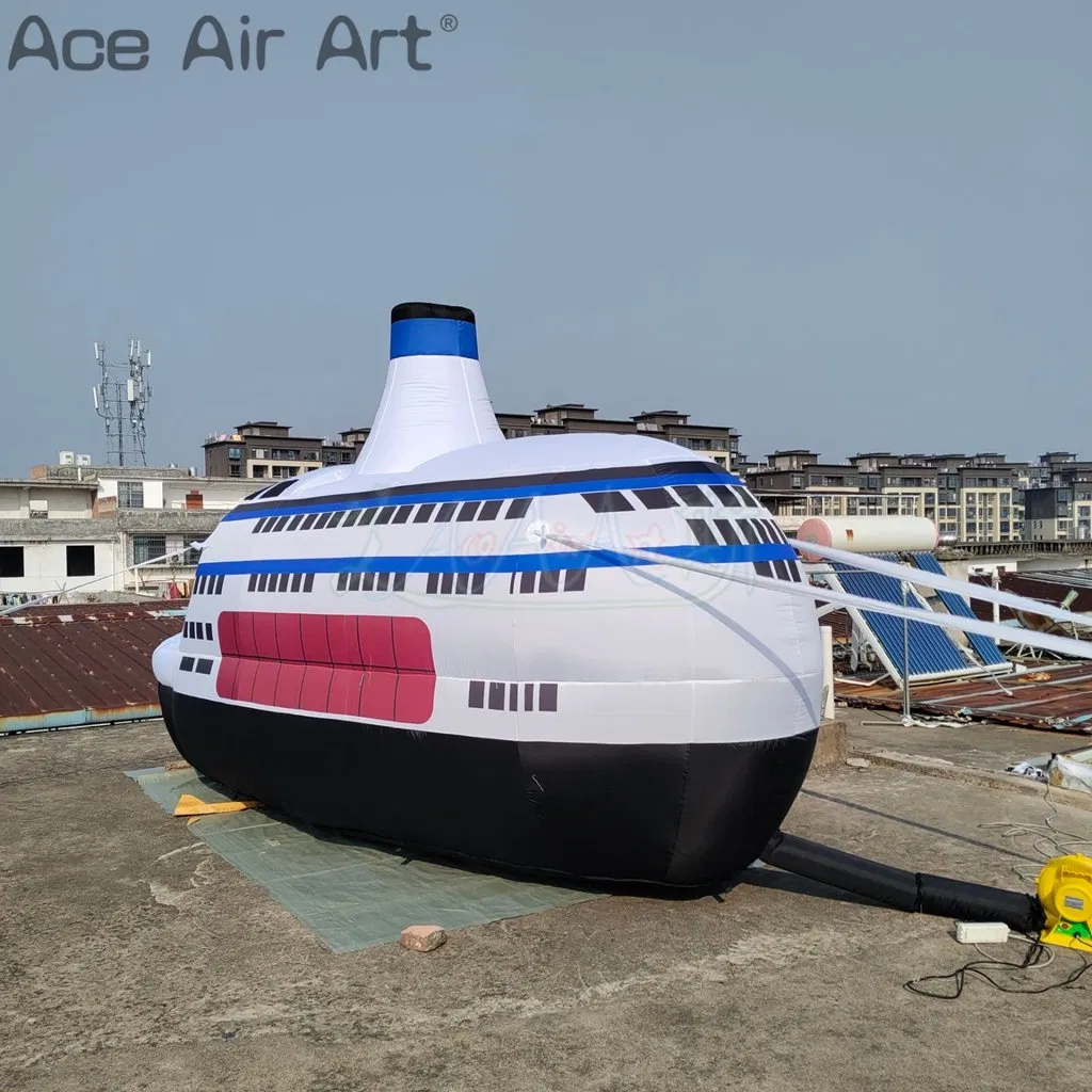 Giant Inflatable Cruise Ship Inflatable Carnival Boat for Advertising
