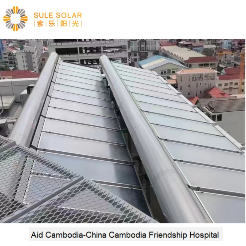 Плоский солнечный коллектор для нагрева воды