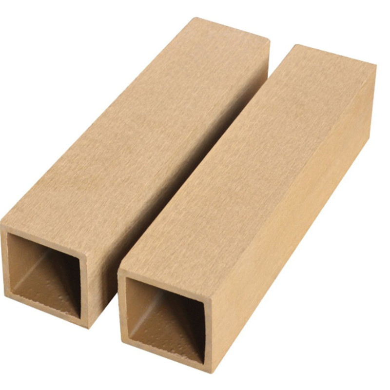 Good Hardness Wood Plastic Composite Railing / WPC Balustrade for Outdoor Garden / Villa