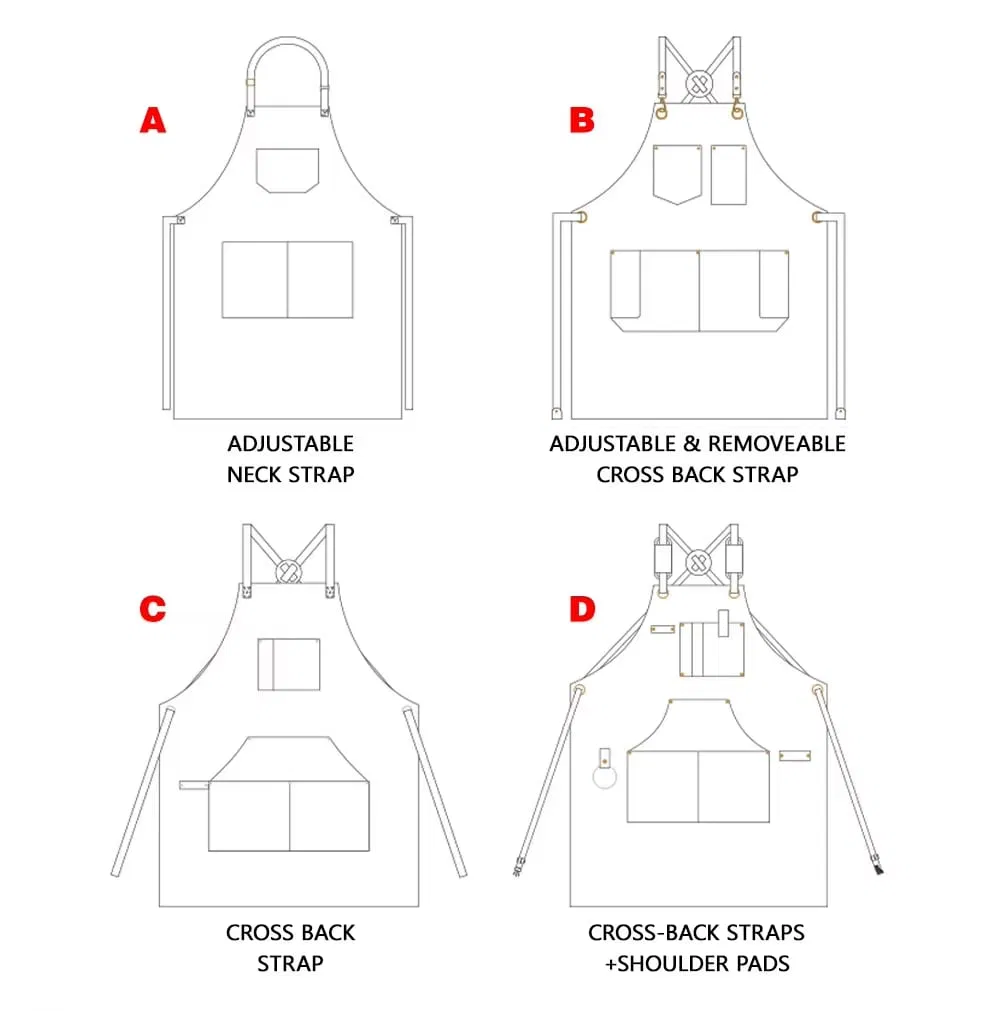 Unisex Cotton Cooking Kitchen Chef Apron