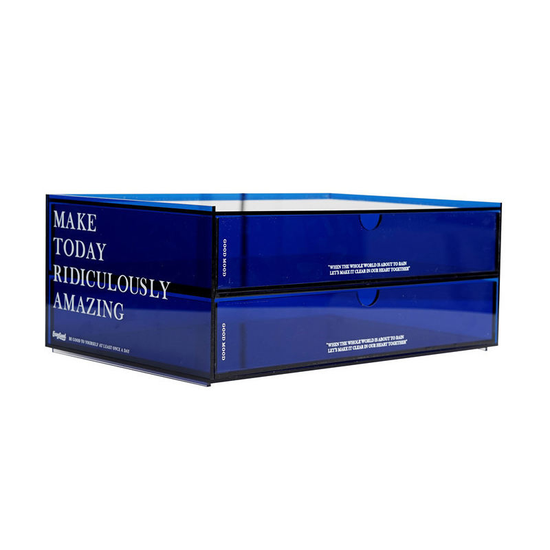 Partner New Trends Thick Ultra Clear Acrylic Display Box for Personal Collection Storage Display